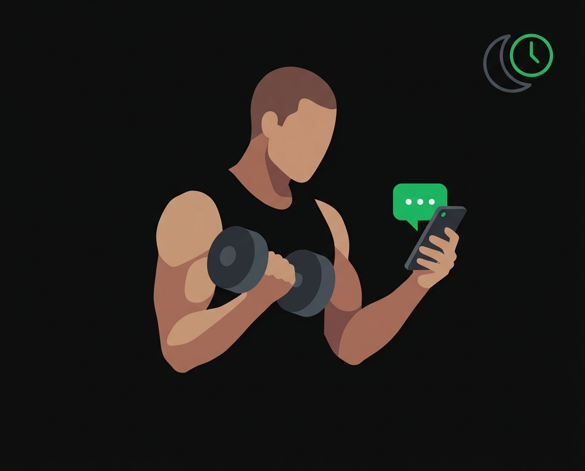 Entrena, come y pregunta — a cualquier hora.